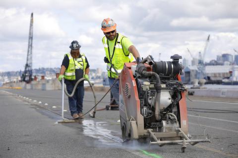 Construction at Terminal 5
